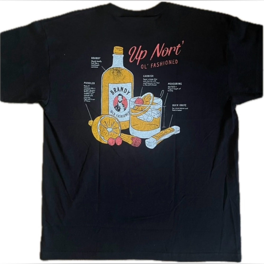 Brandy Ol’ Fashioned Up Nort’ tshirt. New with tags. Size XL